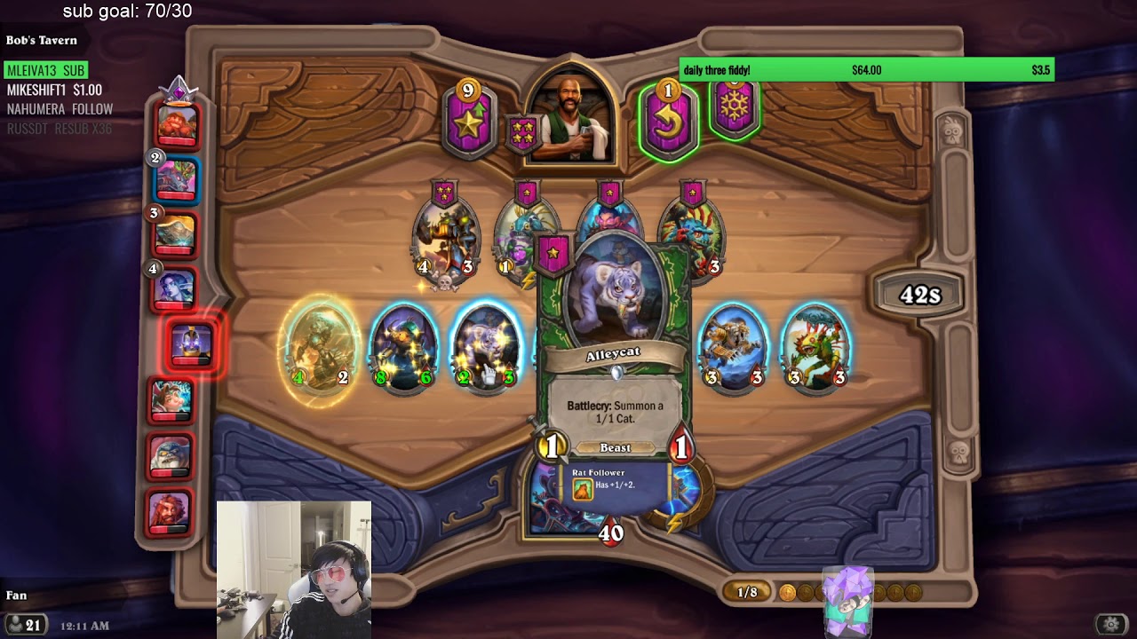 Hearthstone Battlegrounds Ranked 5 9k Rating YouTube