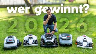 Mähroboter Test 2026 - Die 5 besten Mähroboter im Vergleich!