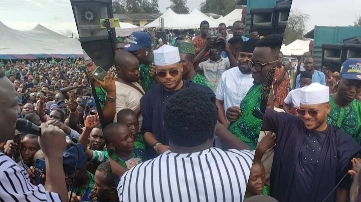 SAHEED OSUPA SURPRISES HON. SHINA PELLER AS HE DISHES OUT NEW SONG FOR HIM ON HIS SENATORIAL AMBITIO