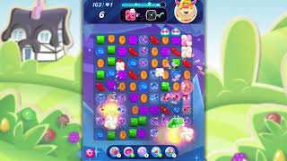 Candy Crush Saga Level 163 NO BOOSTERS