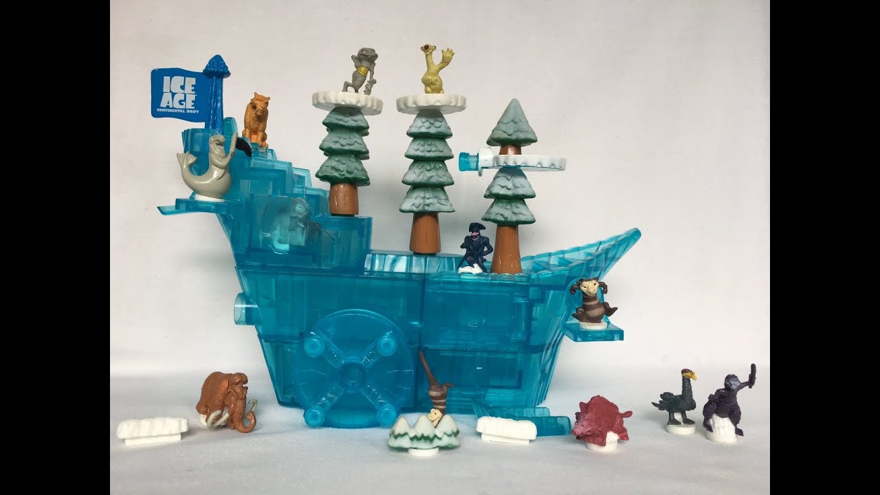 Ice Age Continental Drift playset by Bandai