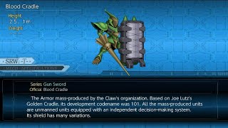 Enemy Blood Cradle Attack/s (Gun Sword), Super Robot Wars T. screenshot 3