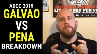 Andre Galvao vs Felipe Pena ADCC 2019 Breakdown #ADCC2019