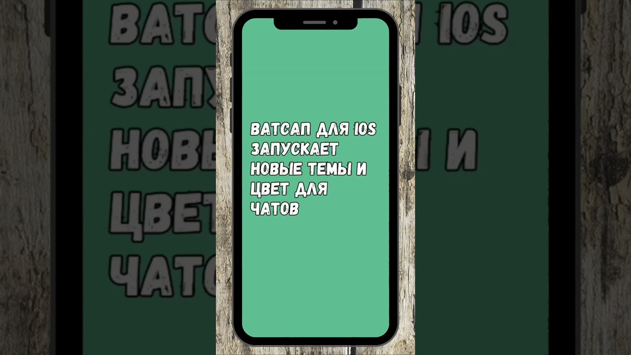 Ватсап Для iOS Запускает Новые Темы И Цвет Для Чатов  