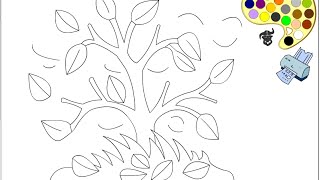 Fall Coloring Pages For Kids - Fall Coloring Pages