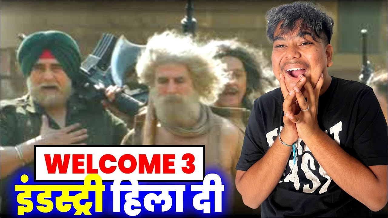 WELCOME 3 Teaser Reaction | Laughter Riot LOADING🤣