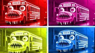 Crazy Summer Tiles Hop 🔥 Monster Bus VS Epic Battle! screenshot 4