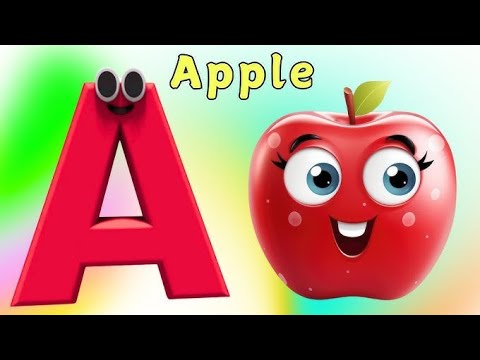 A for Apple B for Ball C for Cat video Abcd phonics song Nursery Rhymes ...