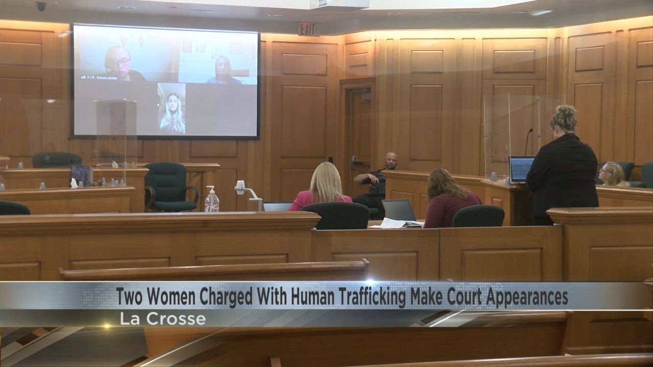 Two women charged with human trafficking heading to trial - YouTube