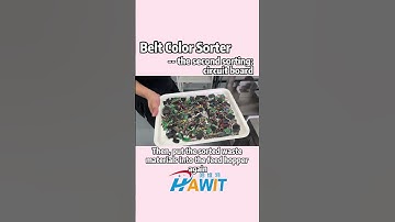 Belt Color Sorter: Sorting Various Waste Metal Materials with Precision!