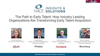 Path to Early Talent: How Industry Leading Organizations are Transforming Early Talent Acquisition