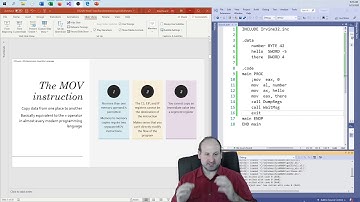 x86 Assembly Language - Arithmetic Operations, Data Transfers, and Memory Addressing