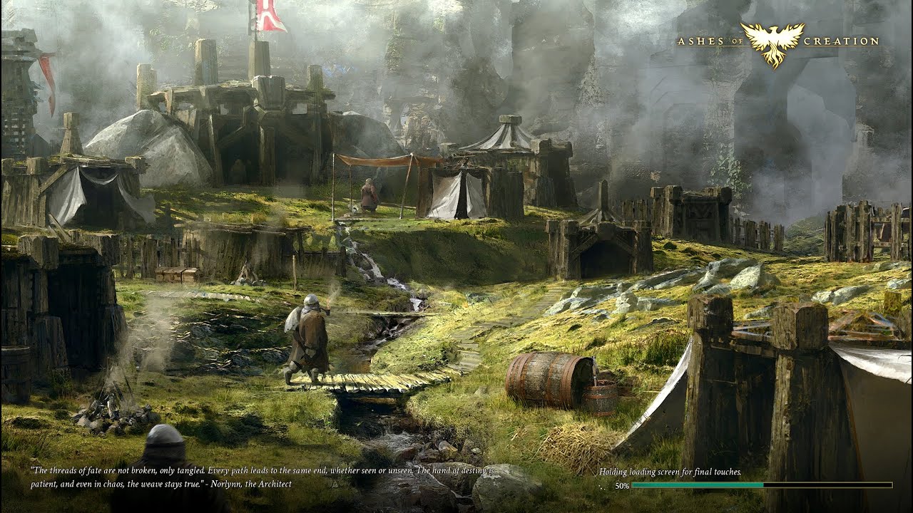 Ashes of Creation - Vael the Tank from Kaelar