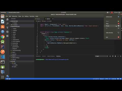 Open Native Android activity from React native