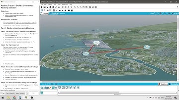 Build a Connected Factory Solution | Packet Tracer | Internet of Things