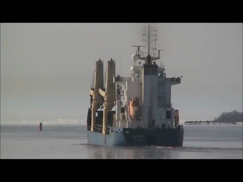 icebreaker otso and cargo ships angermanland and wisaforest