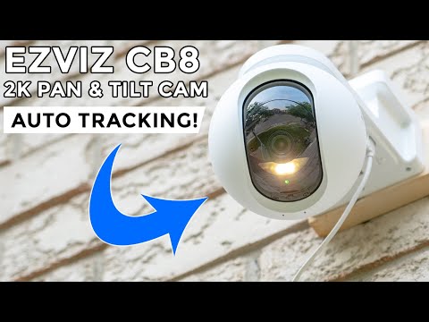 EZVIZ CB8 2K Pan & Tilt Camera - Auto Motion Tracking & Human Detection!