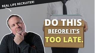 Worried A Layoff Is Coming? Do This NOW!