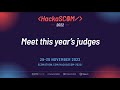 Meet this year's HackaSCOM judges