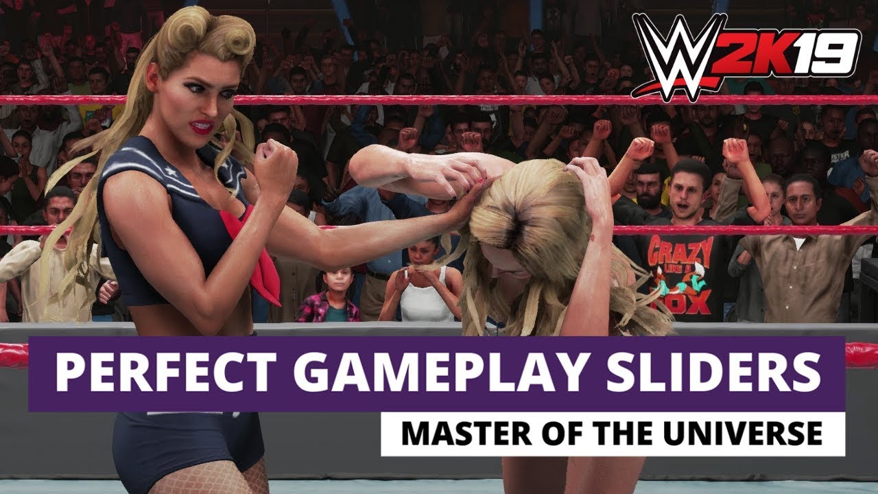The Perfect WWE 2K19 Universe Mode Match Sliders! YouTube