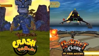 Crash Twinsanity Bosses with Ratchet and Clank 3 Music