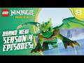 NEW Season 4 Episodes | Can the Ninja STOP the Weapon of Desolation? | LEGO NINJAGO: Dragons Rising Mp3 Song
