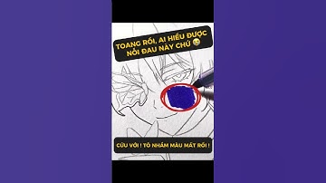 Thảm họa vẽ tranh cỡ lớn! Bức này còn cứu được không? #shorts #giovamay