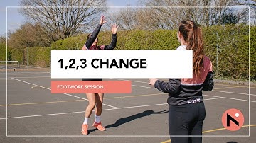 FOOTWORK // CHANGING DIRECTION // 123 SKILL // SOLO SESSION // NETBALL TRAINING