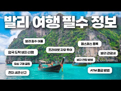 🇮🇩비자부터 현지 필수 어플까지⁉️ 🏝️발리 여행 정보 A to Z🔥
