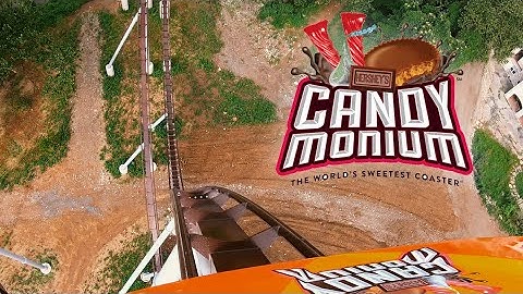 Candymonium Front Row 4K POV Hersheypark