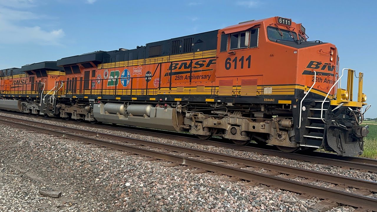 Summer 2024 60-70MPH BNSF Z-Train compilation!