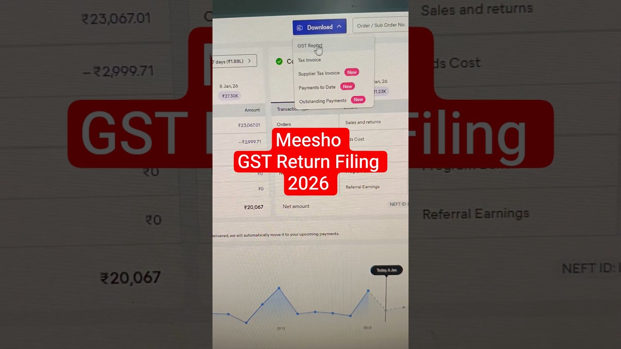 meesho gst return file kaise kare