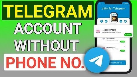 How To Create Telegram Account Without Phone Number 2025 | How To Make Fake Telegram Accounts