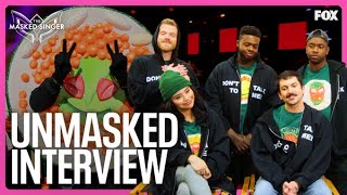 Unmasked Interview: California Roll (Pentatonix) | Season 9 Ep. 13 | The Masked Singer