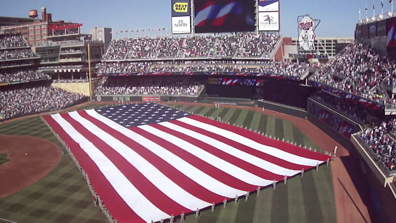 Opening Day: Flyover Target Field - YouTube