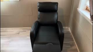 Yaheetech Recliner Chair PU Leather Recliner Sofa Home Theater Seating with Lumbar Support Review