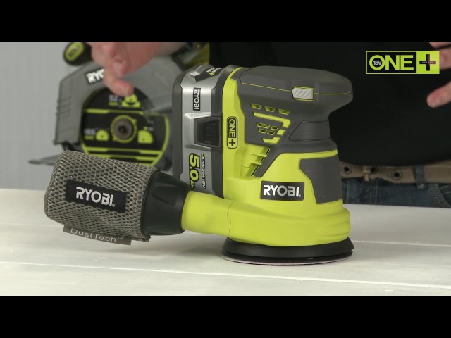 Ponceuse excentrique sans fil RYOBI ONE+ R18ROS-0 18V, 125mm, sans batterie