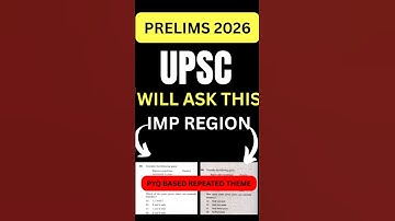 MOST IMPORTANT IR MAP POINT for UPSC PRELIMS 2026#iasprelims2026
