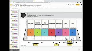 5th Place Value Digital Math Activity Freebie  - Digital Math Centers