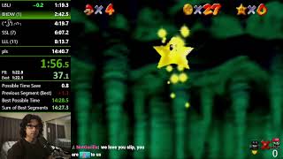 Slipperynip streaming Super Mario 64