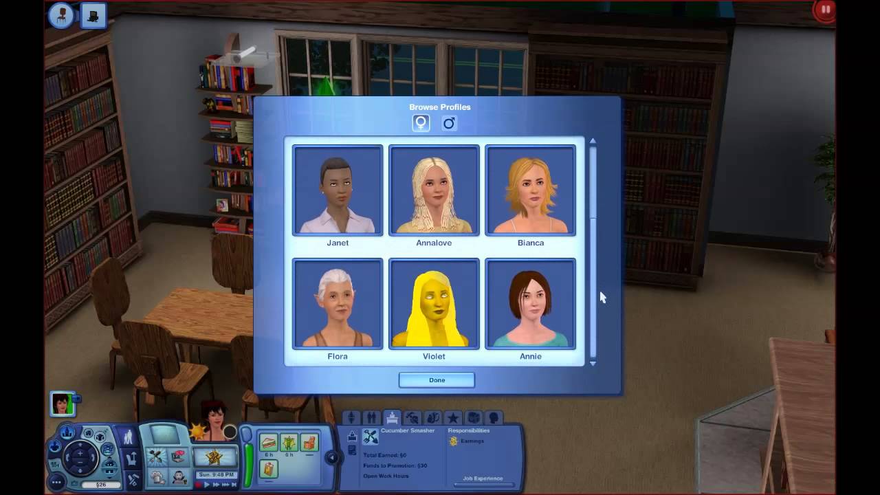 Sims 3 DITFT Challenge part 2