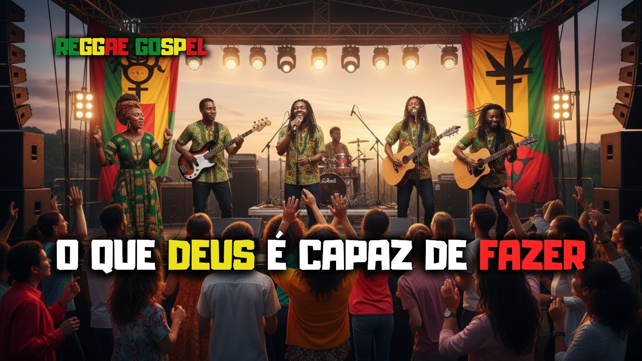 REGGAE GOSPEL - VOCÊ VAI PROSPERAR EM JESUS (CANTE COM FÉ)
