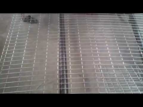 POULTRY MESH MAKING MACHINE - YouTube