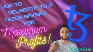 How to Delegate to a Tezos bakery for Maximum Profits!(stake your Tezos for passive income)