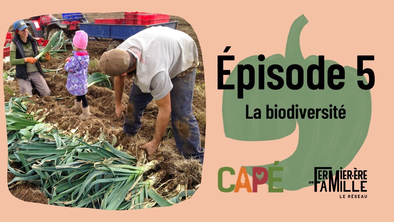 La biodiversité - Fermiers·ères de famille de l'Estrie en action ! - Épisode 5