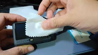 DJI Osmo Action 6 - install screen protector tempered glass screenshot 5