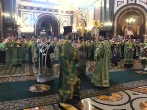 Православные празднуют Вербное воскресение