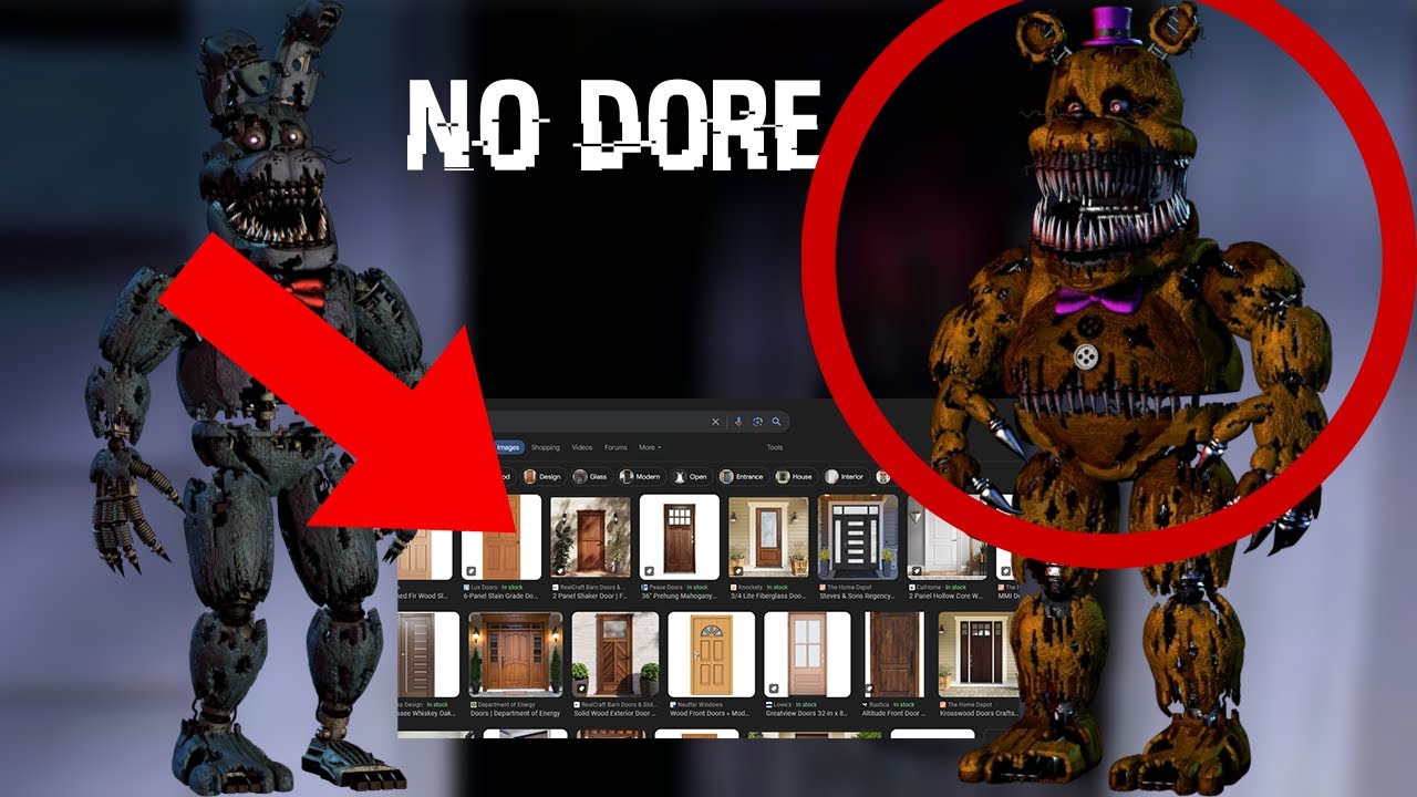 Nights 1-6 Without closing the Doors | FNAF 4