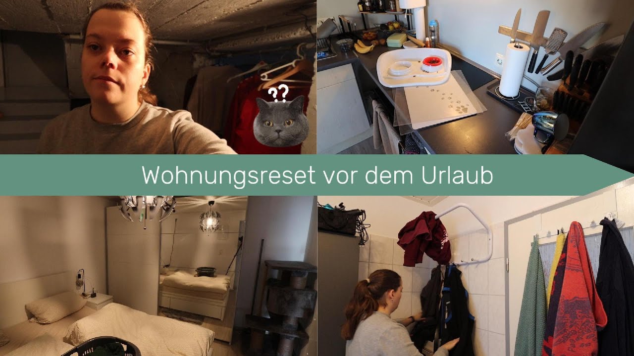 WohnungsRESET vor dem URLAUB | XXL MOTIVATION | Lana