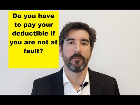Video: Moet ek aftrekbaar betaal vir tref-en-trap?
